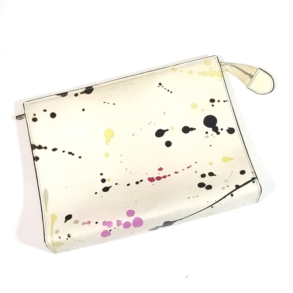 Henri Bendel Paint Splatter Clutch
